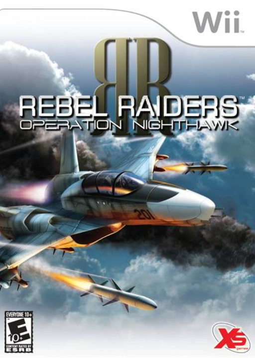 Rebel Raiders Operation Nighthawk box art for Wii